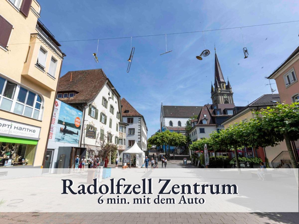 Schicke Ferienwohnung In Bester Bodenseelage L 1 Minute Zum Bodensee L 1 Zimmer L Vollausgestattete Kueche L Free-Wlan L Willkommen Im Apartment Stahringen Radolfzell am Bodensee Bagian luar foto